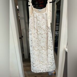 Never Fully Dressed Ivory Isadora Lace Maxi Dress